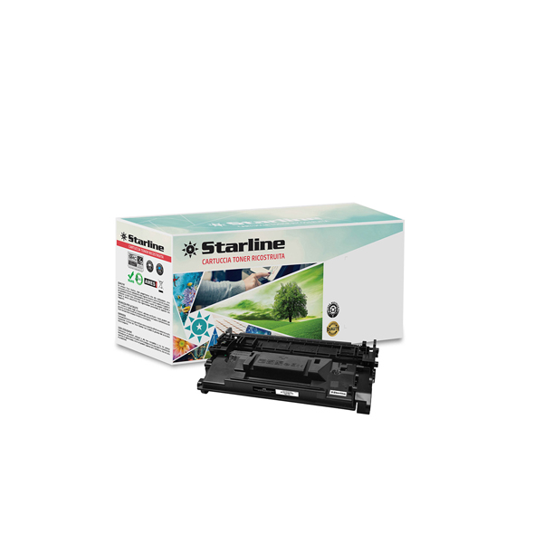 MD_STLHCF226X Starline - Toner Ricostruito - per HP 26X - Nero - CF226X - 9.000 pag - immagine 1
