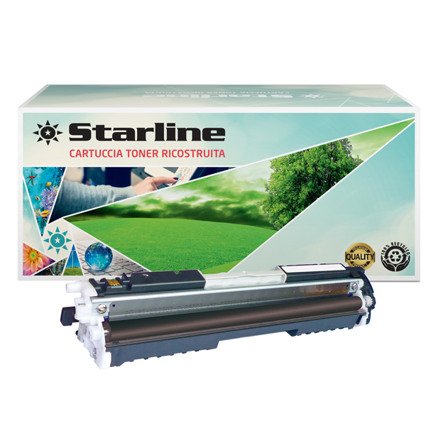 MD_STLHCF230X Starline - Toner Ricostruito per HP 30X - Nero - CF230X - 3.500 pag - immagine 1