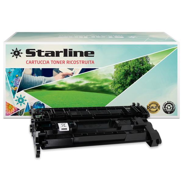 MD_STLHCF259X Starline - Toner Ricostruito - per HP 59X- Nero - CF259X - 10.000 pag - immagine 1