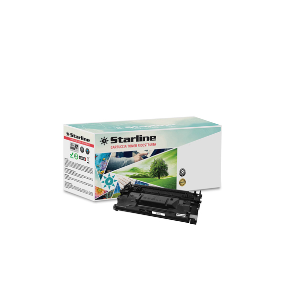 MD_STLHCF287A Starline - Toner Ricostruito - per HP 87A - Nero - CF287A - 9.000 pag - immagine 1