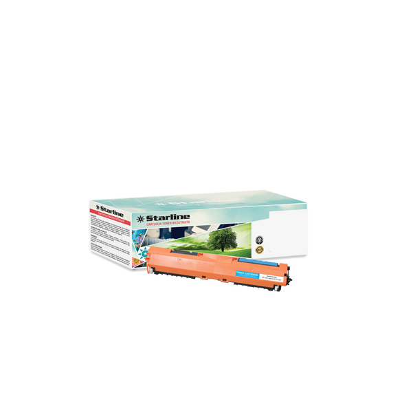 MD_STLHCF351A Starline - Toner Ricostruito - per HP 130A - Ciano - CF351A - 1.000 pag - immagine 1