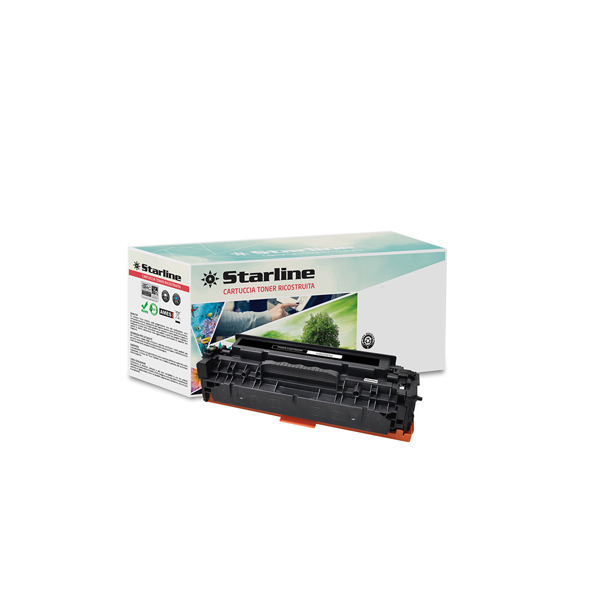 MD_STLHCF380X Starline - Toner Ricostruito - per HP 312X - Nero - CF380X - 4.400 pag - immagine 1