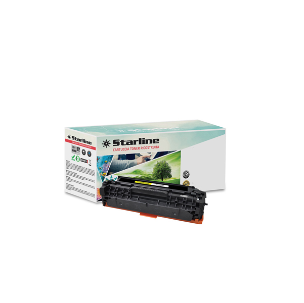 MD_STLHCF382A Starline - Toner Ricostruito - per HP 312A - Giallo - CF382A - 2.700 pag - immagine 1