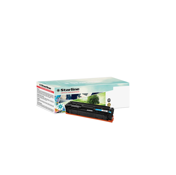 MD_STLHCF401A Starline - Toner Ricostruito per HP 201A - Ciano - CF401A - 1.400 pag - immagine 1