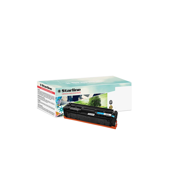 MD_STLHCF401X Starline - Toner Ricostruito per HP 201X - Ciano - CF401X - 2.400 pag - immagine 1
