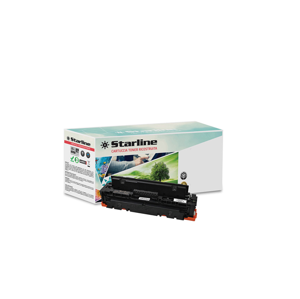 MD_STLHCF410X Starline - Toner Ricostruito per HP 410X - Nero - CF410X - 6.500 pag - immagine 1