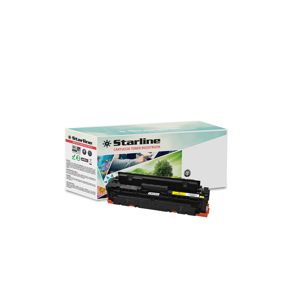 MD_STLHCF412X Starline - Toner Ricostruito per HP 410X - Giallo - CF412X - 5.000 pag - immagine 1