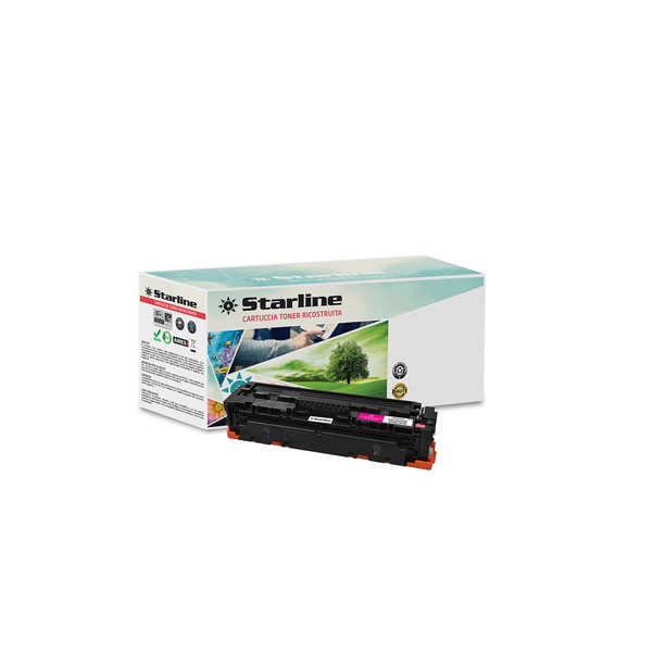 MD_STLHCF413A Starline - Toner Ricostruito - per HP 410A - Magenta - CF413A - 2.300 pag - immagine 1