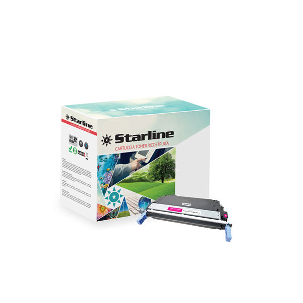 MD_STLHQ5953A Starline - Toner Ricostruito - per HP 643A - Magenta - Q5953A - 10.000 pag - immagine 1