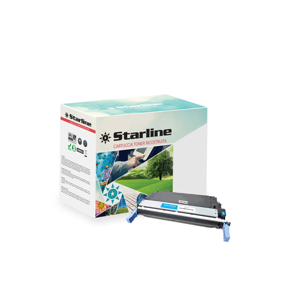 MD_STLHQ6461A Starline - Toner Ricostruito - per HP - Ciano - Q6461A - 12.000 pag - immagine 1