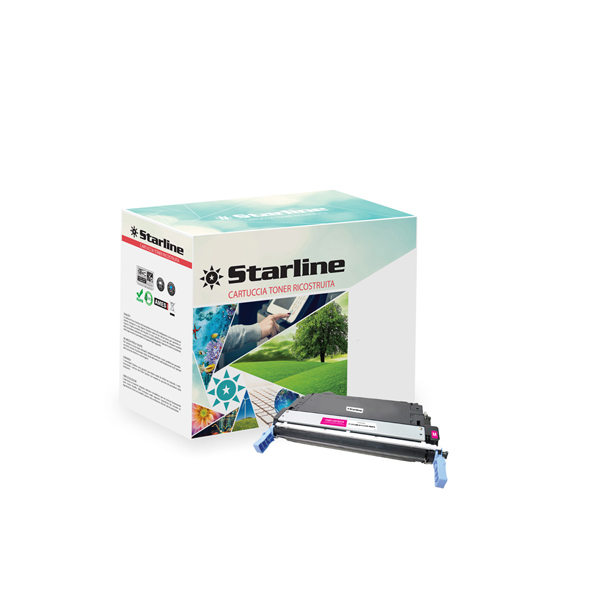 MD_STLHQ6463A Starline - Toner Ricostruito - per HP - Magenta - Q6463A - 12.000 pag - immagine 1