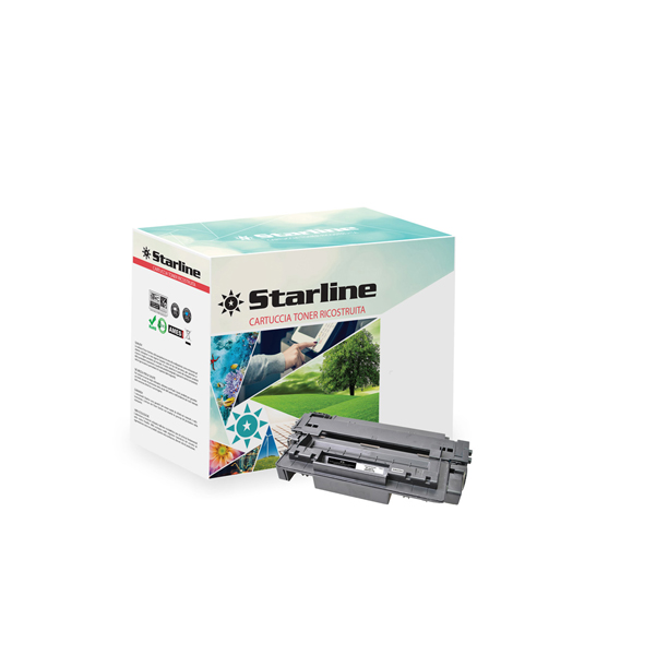 MD_STLHQ6511A Starline - Toner Ricostruito - per HP - Nero - Q6511A - 6.000 pag - immagine 1