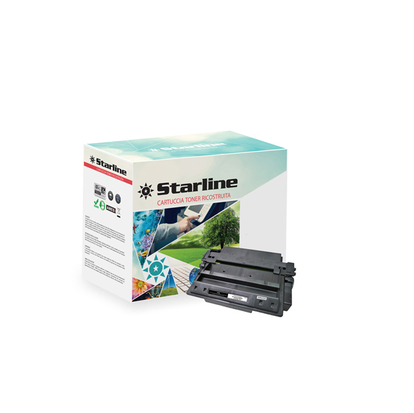 MD_STLHQ6511X Starline - Toner Ricostruito - per HP - Nero - Q6511X - 12.000 pag - immagine 1