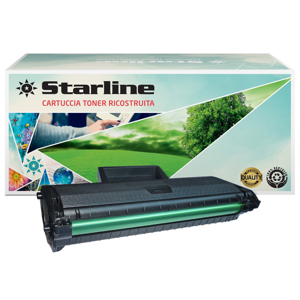 MD_STLHW1106A Starline - Toner Ricostruito - per HP 106A - Nero - n.106A- W1106A - 3.000 pag - immagine 1