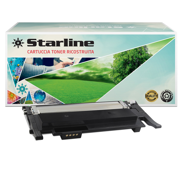 MD_STLHW2070A Starline - Toner Ricostruito per HP 117A - Nero - W2070A - 1.000 pag - immagine 1