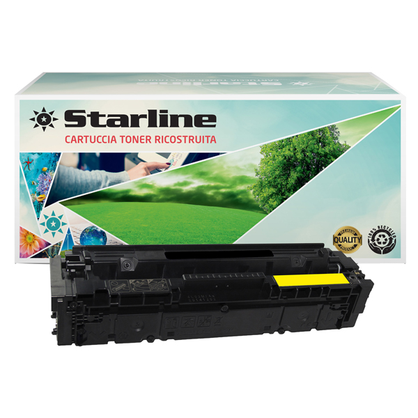 MD_STLHW2212X Starline - Toner Ricostruito per HP 207X - Giallo - W2212X - 2.450 pag - immagine 1