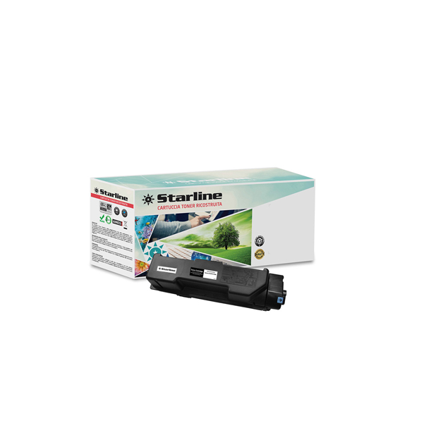 MD_STLKTK1160 Starline - Toner Ricostruito - per Kyocera - Nero - TK-1160 - 7.200 pag - immagine 1