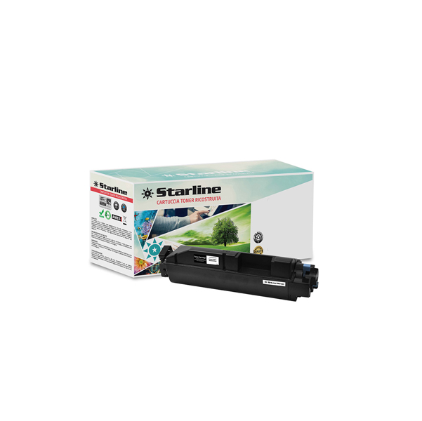 MD_STLKTK5140K Starline - Toner Ricostruito per Kyocera - Nero - TK-5140K - 7.000 pag - immagine 1