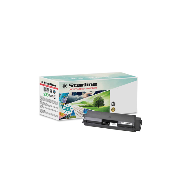MD_STLKTK580K Starline - Toner Ricostruito - per Kyocera - Nero - TK-580K - 3.500 pag - immagine 1