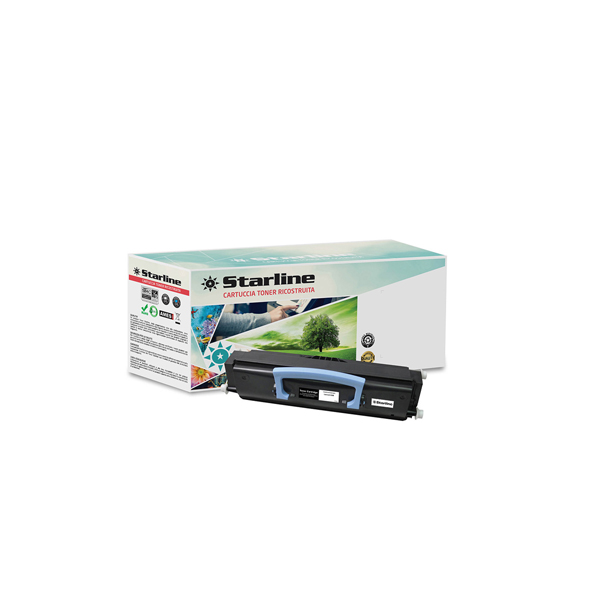 MD_STLLEL250 Starline - Toner Ricostruito - per Lexmark - Nero - E250A21E - 3.500 pag - immagine 1