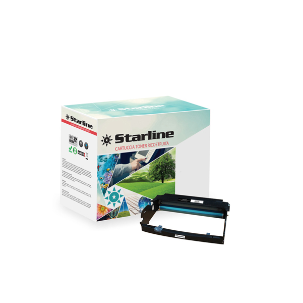 MD_STLLEL260DR Starline - Tamburo Ricostruito - per Lexmark - Nero - E260X22G - 30.000 pag - immagine 1