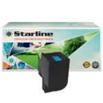 Starline - Toner Ricostruito - per Lexmark - Ciano - 70C2HC0 - 3.000 pag