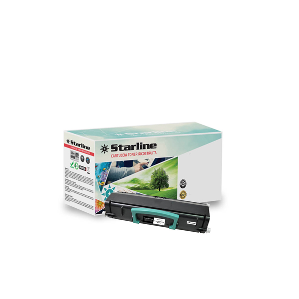 MD_STLLLX264 Starline - Toner Ricostruito - per Lexmark - Nero - X264H21G - 9.000 pag - immagine 1