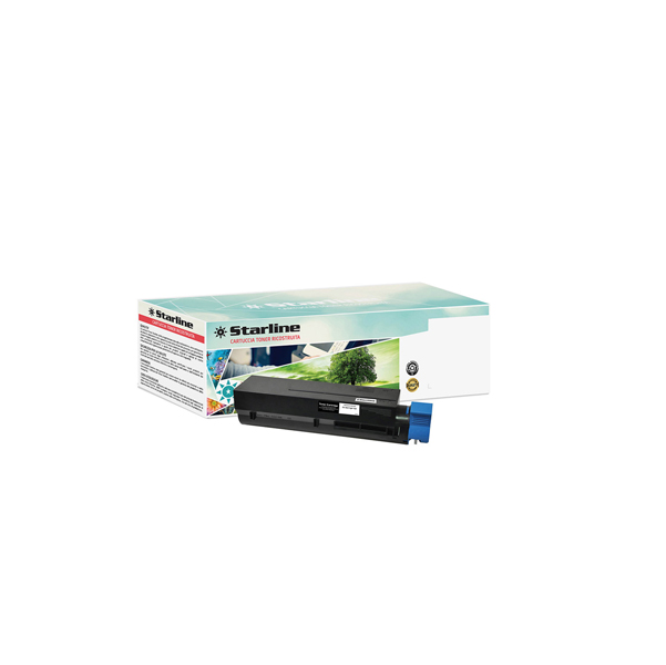 MD_STLOB432 Starline - Toner Ricostruito - per Oki - Nero - 45807111 - 12.000 pag - immagine 1