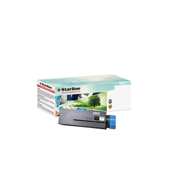 MD_STLOMB401HC Starline - Toner Ricostruito - per Oki - Nero - 44992402 - 2.500 pag - immagine 1