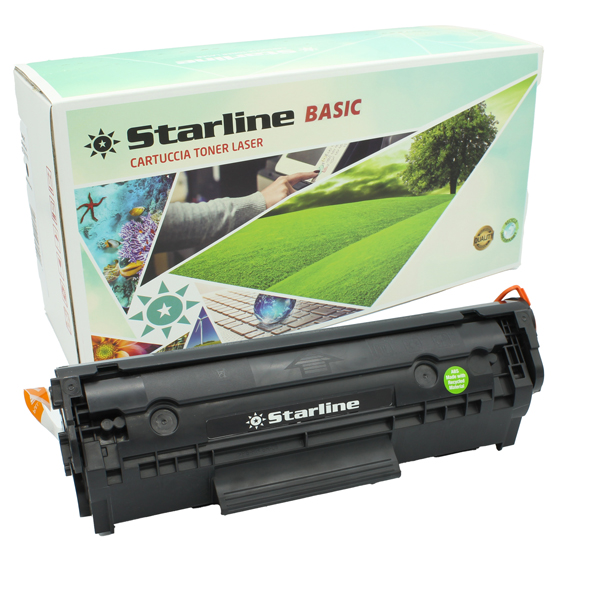 MD_STLQ2612A Starline - Toner Compatibile per HP 12A - Nero - 2.500 pag - immagine 1