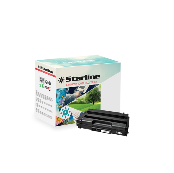 MD_STLRSP3400LE Starline - Toner Ricostruito - per Ricoh - Nero - 406522 - 5.000 pag - immagine 1