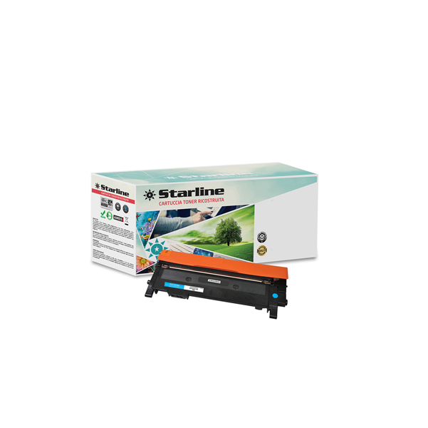 MD_STLSCLT404C Starline - Toner Ricostruito per Samsung - Ciano - CLT-C404S/ELS - 1.000 pag - immagine 1