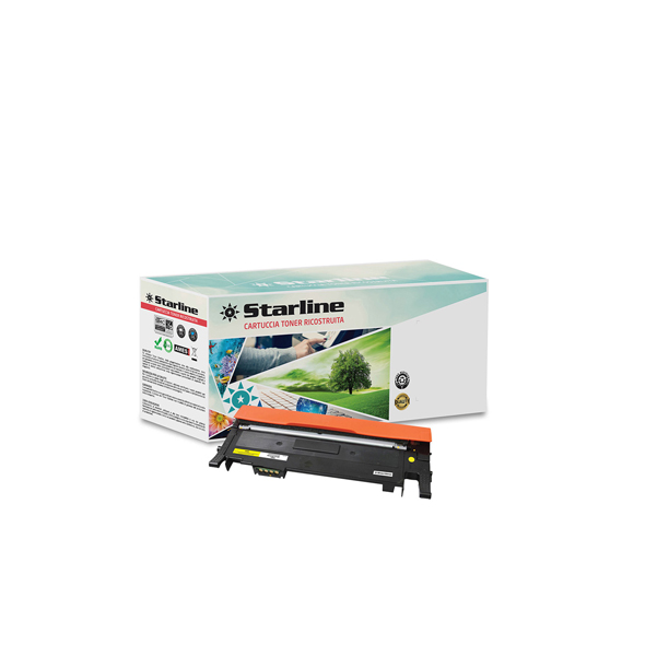 MD_STLSCLTK406Y Starline - Toner Ricostruito - per Samsung - Giallo - CLT-Y406S/ELS - 1.000 pag - immagine 1