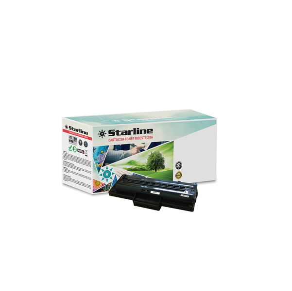 MD_STLSML1710 Starline - Toner Ricostruito - per Samsung - Nero - ml-1710D3/SEE-UNI - 3.000 pag - immagine 1