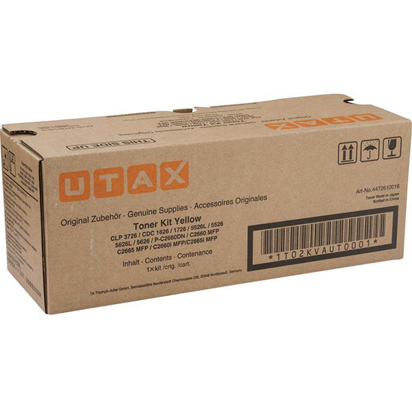 MD_UTXC2660Y Utax - Toner - Giallo - 1T02KVAUT0 - 5.000 pag - immagine 1