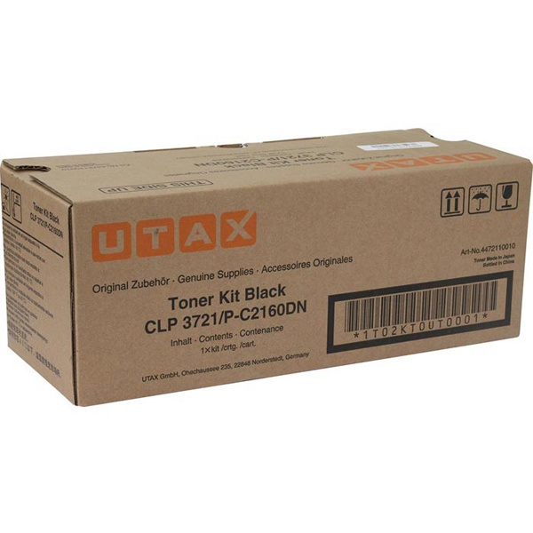 MD_UTXC3721BK Utax - Toner - Nero - 1T02KT0UT0- 3.500 pag - immagine 1