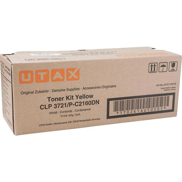 MD_UTXC3721Y Utax - Toner - Giallo - 1T02KTAUT0 - 2.800 pag - immagine 1