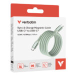 Verbatim - Cavo USB-C to USB-C 100W  - Verde - 31855 - 120m
