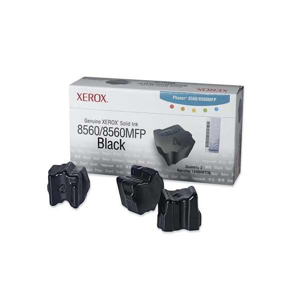 MD_XER108R00726 Xerox - Conf. 3 stick Solid ink - Nero - 108R00726 - 3.400 pag - immagine 1