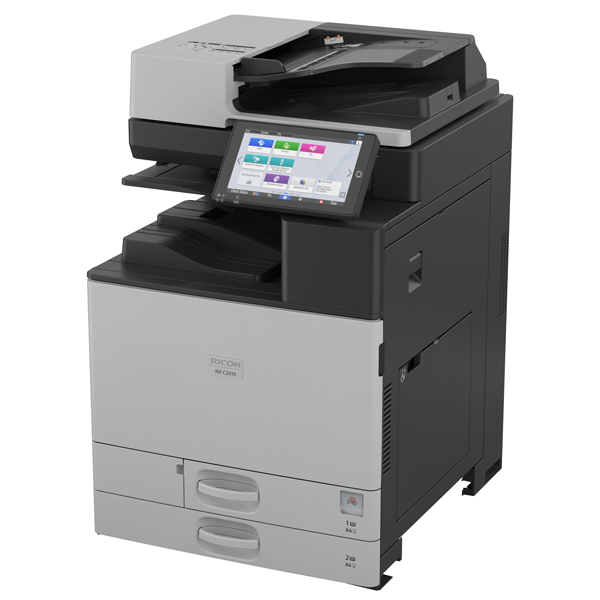 MD_RICHIMC2010P1 Bundle Ricoh IM C2010 con Kit Toner BK/C/M/Y e mobiletto - immagine 1