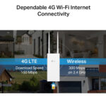 Router OUTDOOR -  4G Wi-Fi 300Mbps - Tp-Link - immagine 5
