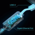 Adattatore di rete - da USB 3.0 a Gigabit Ethernet - Tp-Link - immagine 4