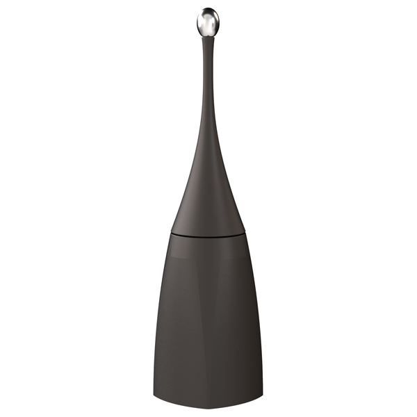MD_103776 Portascopino da terra EColored - 12 x 12 x 48,5 cm - vesuvian black - Mar Plast - immagine 1