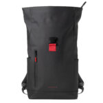 Zaino Roll-top Drop2Go - 30 x 42 x 14 cm - gomma - nero - In Tempo - immagine 3