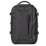 Zaino Cabin Bag Drop2Go - 25 x 20 x 40 cm - gomma - nero - In Tempo - immagine 2