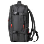 Zaino Cabin Bag Drop2Go - 25 x 20 x 40 cm - gomma - nero - In Tempo - immagine 3
