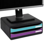 Cassettiera Toolbox - linea Titane - 27 x 35,5 x 13,5 cm - 2 cassetti - colori assortiti - Exacompta - immagine 4