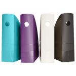 Set 4 portariviste Mag-Cube - linea Titane - 26,6 x 8,2 x 30,5 cm - colori assortiti - Exacompta - immagine 3