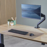 Sottomano da scrivania Breyta - 40 x 80cm - Sabbia - Fellowes - immagine 3