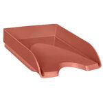 Vaschette portacorrispondenza Terra nova - 34,8 × 25,7 × 24,5 cm - colori assortiti - Cep - set 4pz - immagine 2